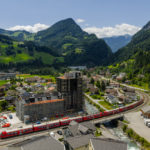 Brandschutz Referenzobjekt M&uuml;hle Gr&uuml;sch - Fassaden Ger&uuml;st